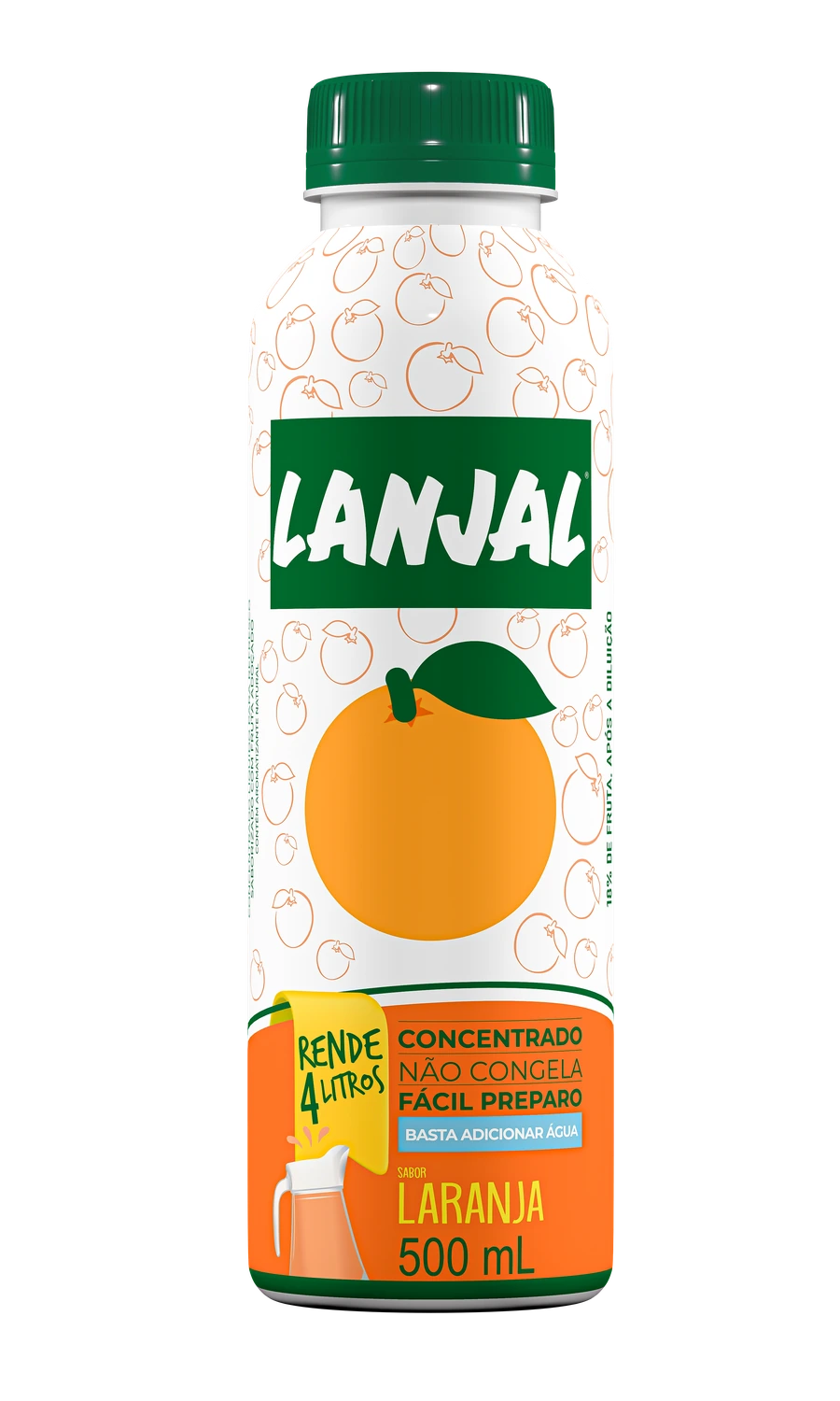 LANJAL — Concentrado de Laranja 500 ml